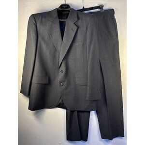 Palm Beach 42R Navy Lightweight Wool Mens Blazer Suit Jacket Sport Coat USA